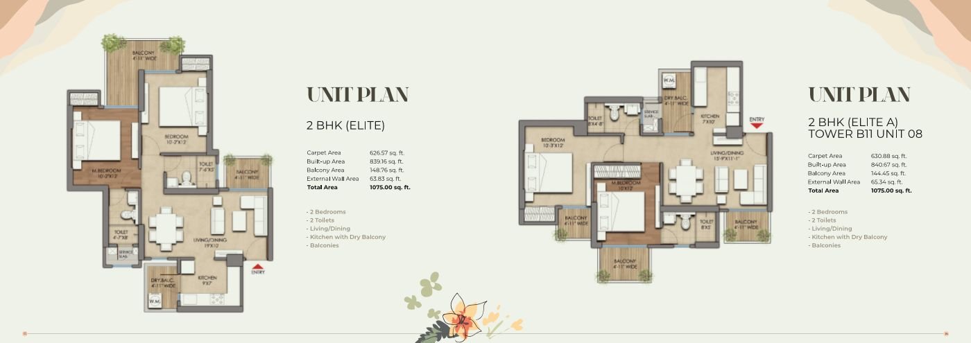2 BHK Elite / Elite A
